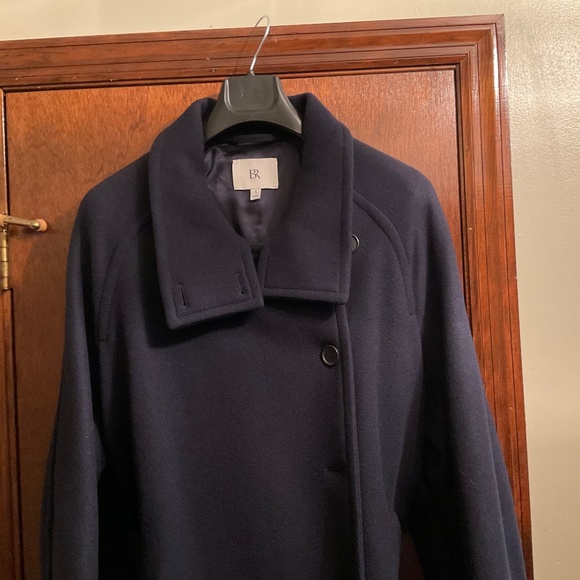 Banana Republic Melton Trench Coat - Picture 4 of 8